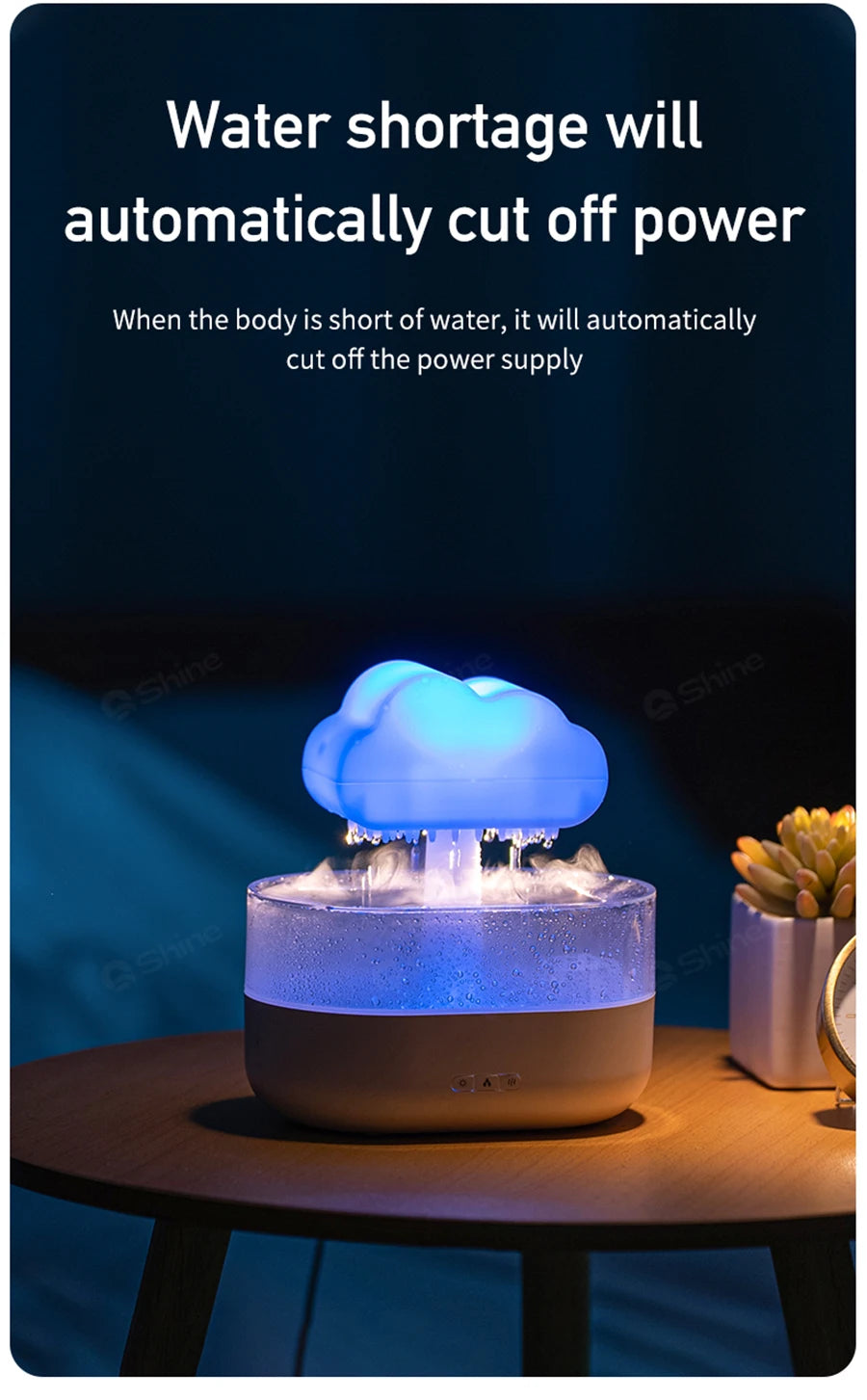 Rain Cloud Raindrop Diffuser
