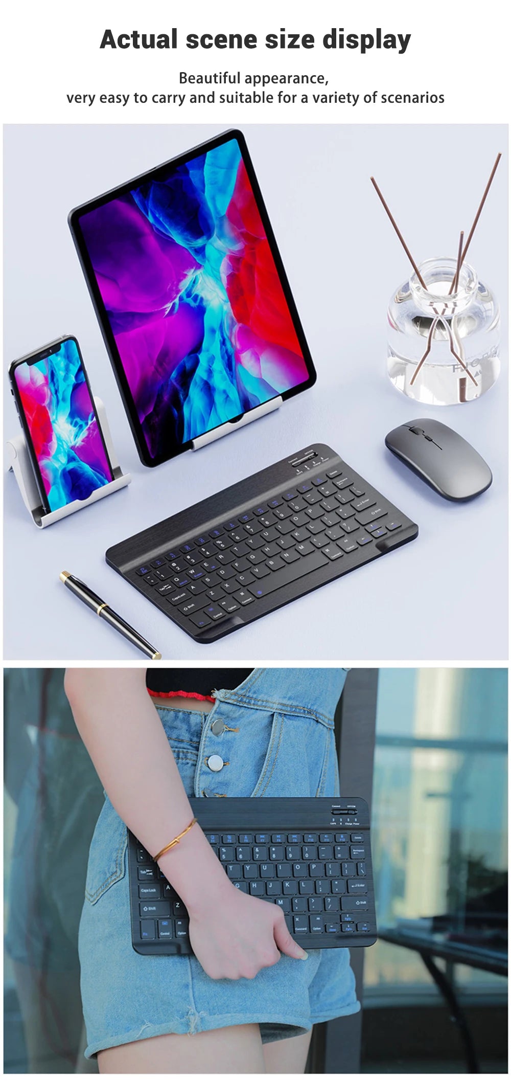 Keyboard and Mouse (Bluetooth)