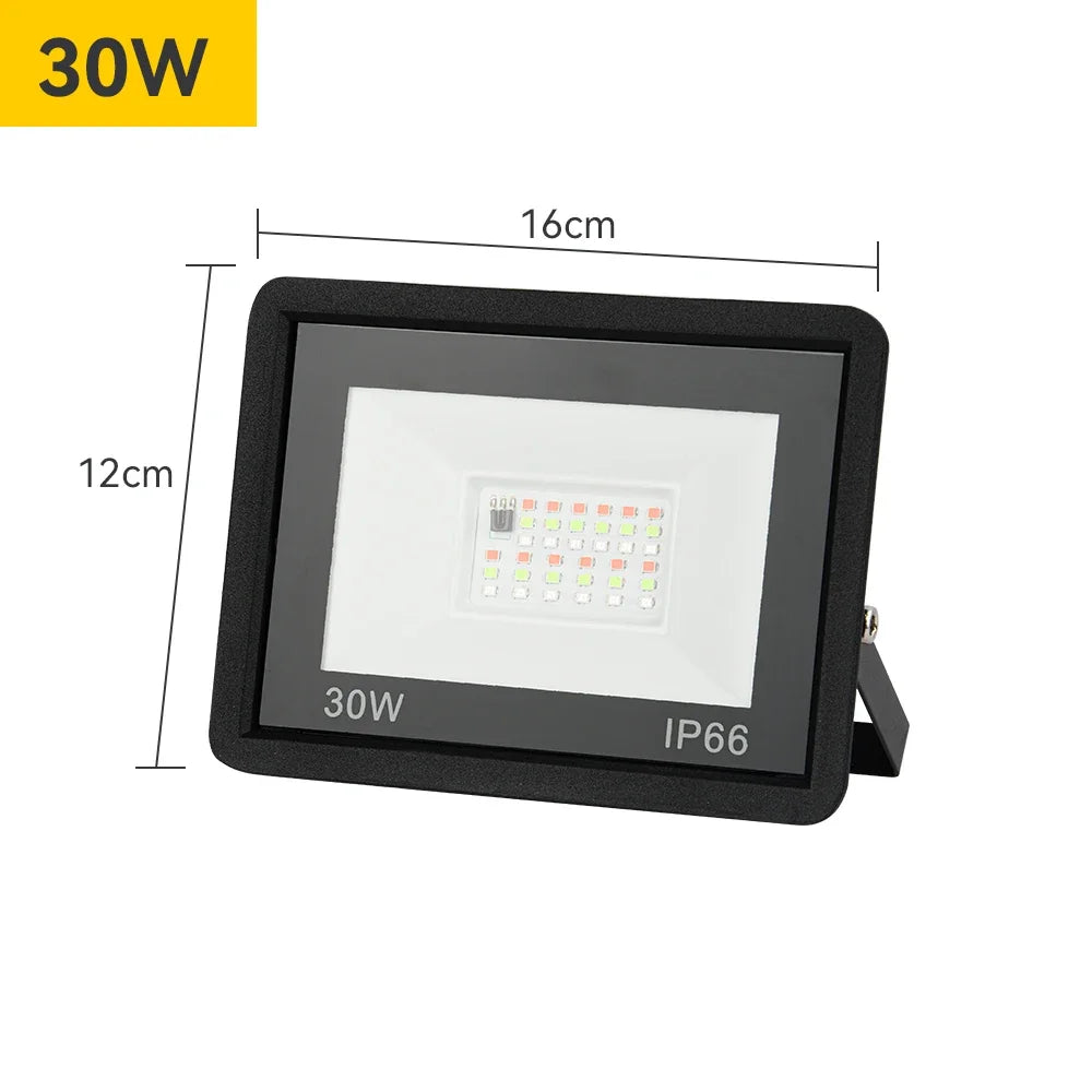LED RGB Floodlight Reflector – Brilliant Outdoor Lighting for Every Occasion