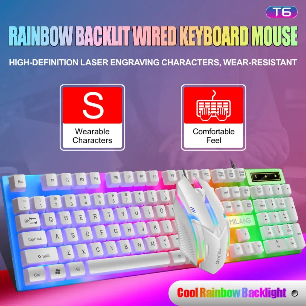 Keyboard and Mouse (Wired)
