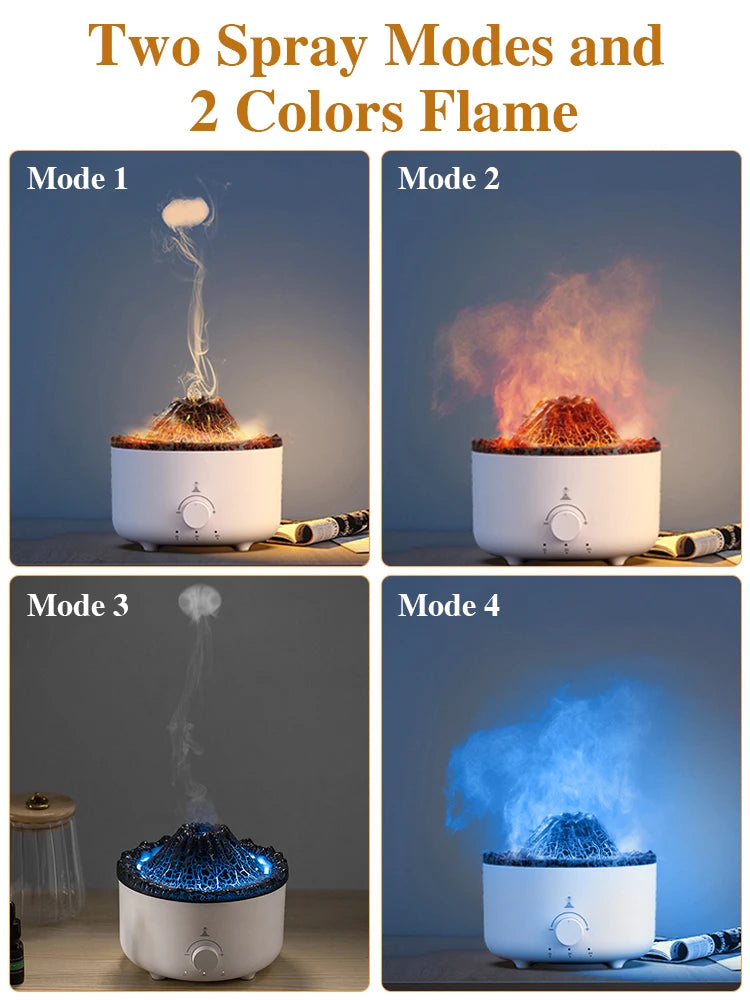 Volcano Fire Flame Diffuser