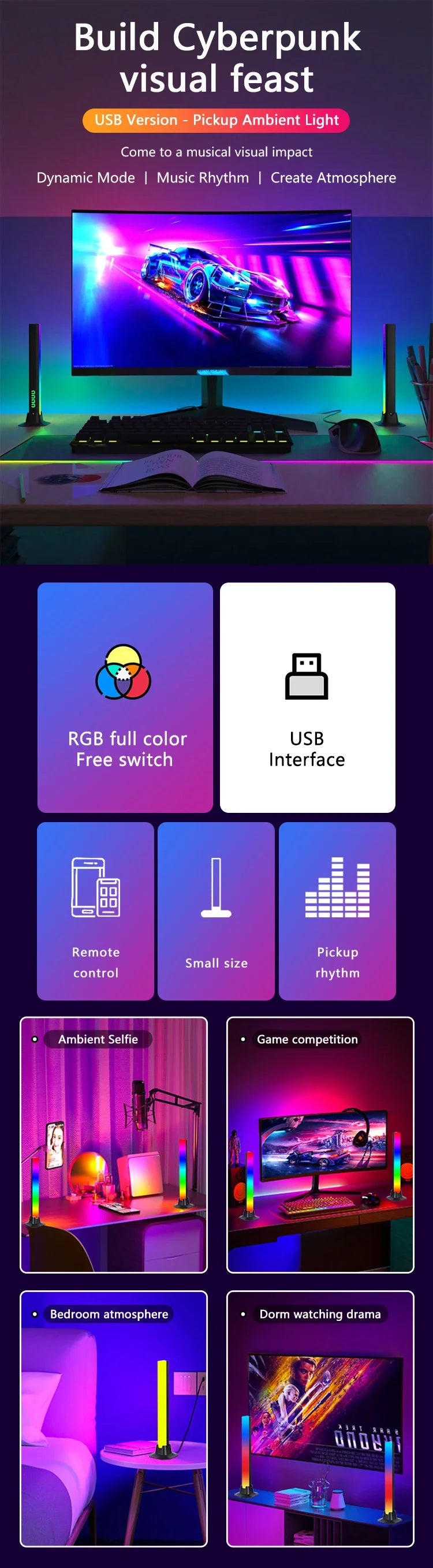 Light Bars - LED RGB
