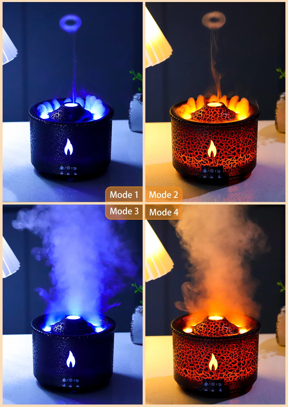 Volcano Fire Flame Diffuser