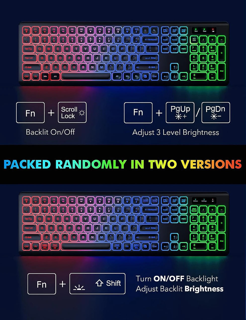 Keyboard and Mouse Wireless Combo