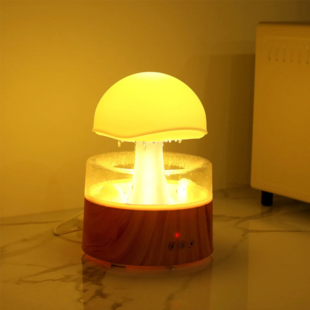 🌙🌧 Raining Humidifier Diffuser – Relax, Recharge & Sleep Better 💤 😴
