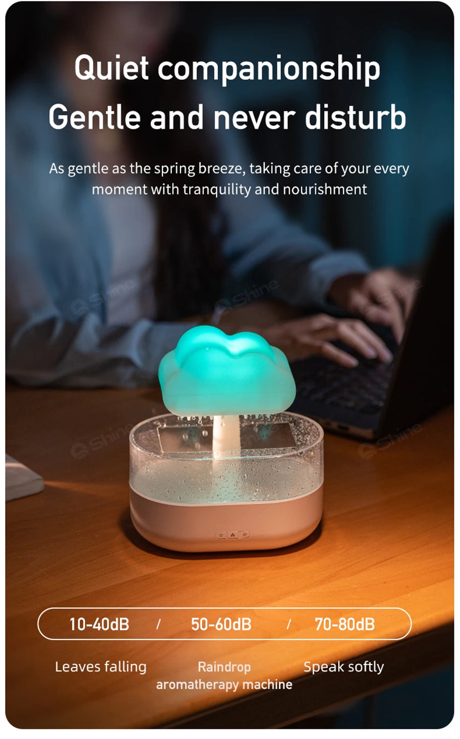 Rain Cloud Raindrop Diffuser