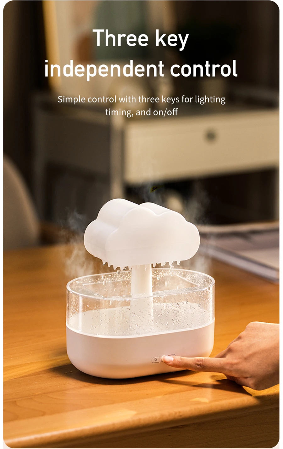 Rain Cloud Raindrop Diffuser