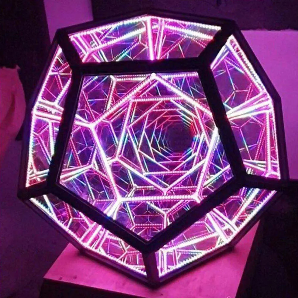 Infinite Dodecahedron Light
