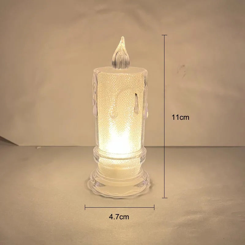 🕯Flameless LED Candle Light – Create the Perfect Ambiance Anywhere
Transform any setting with the warm, flickering glow of our Flameless LED Candle Lamp. Designed to bring romance, relaxation, and elegance without the worry of open flames