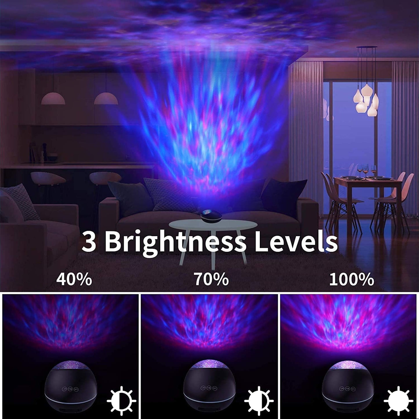 Ocean Wave Nebula Projector