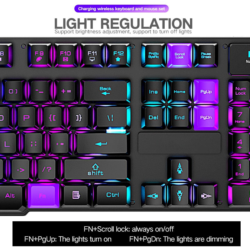 Keyboard and Mouse (USB Wireless)