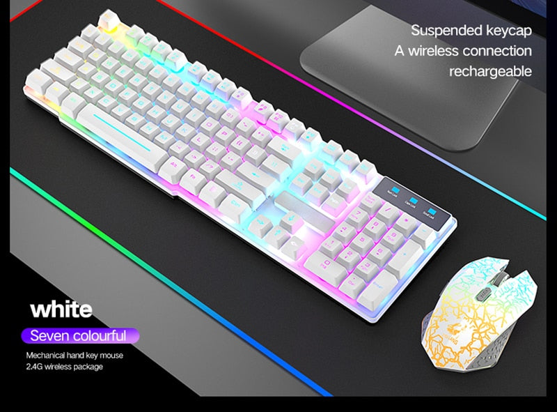 Keyboard and Mouse (USB Wireless)