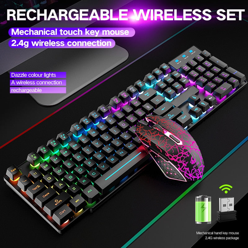 Keyboard and Mouse (USB Wireless)