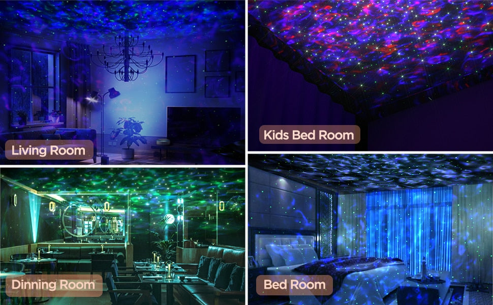 Ocean Wave Nebula Projector