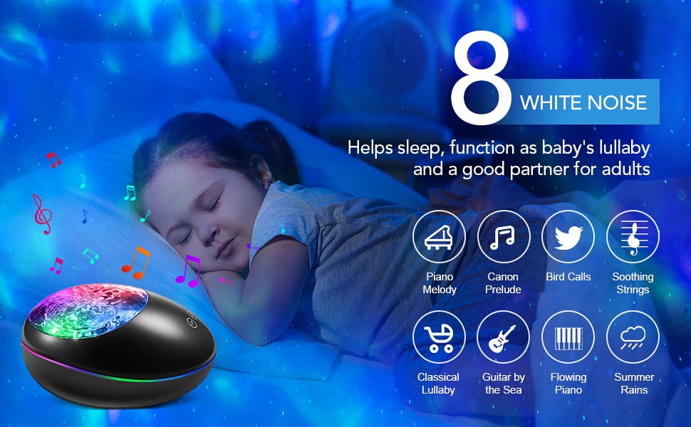 Ocean Wave Nebula Projector