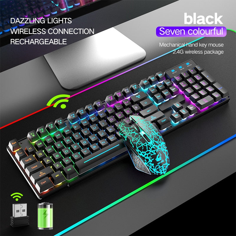 Keyboard and Mouse (USB Wireless)