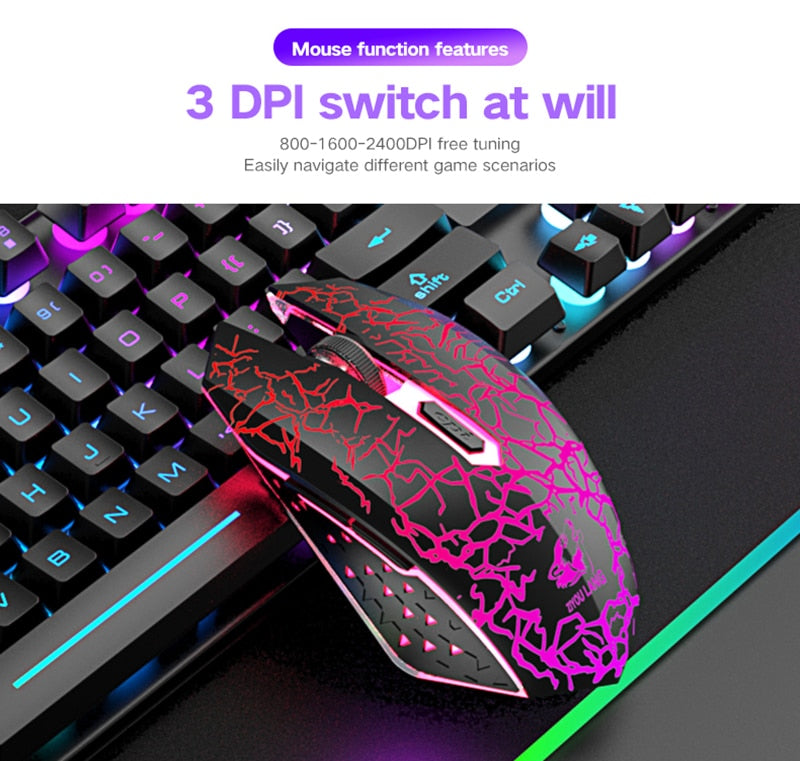 Keyboard and Mouse (USB Wireless)