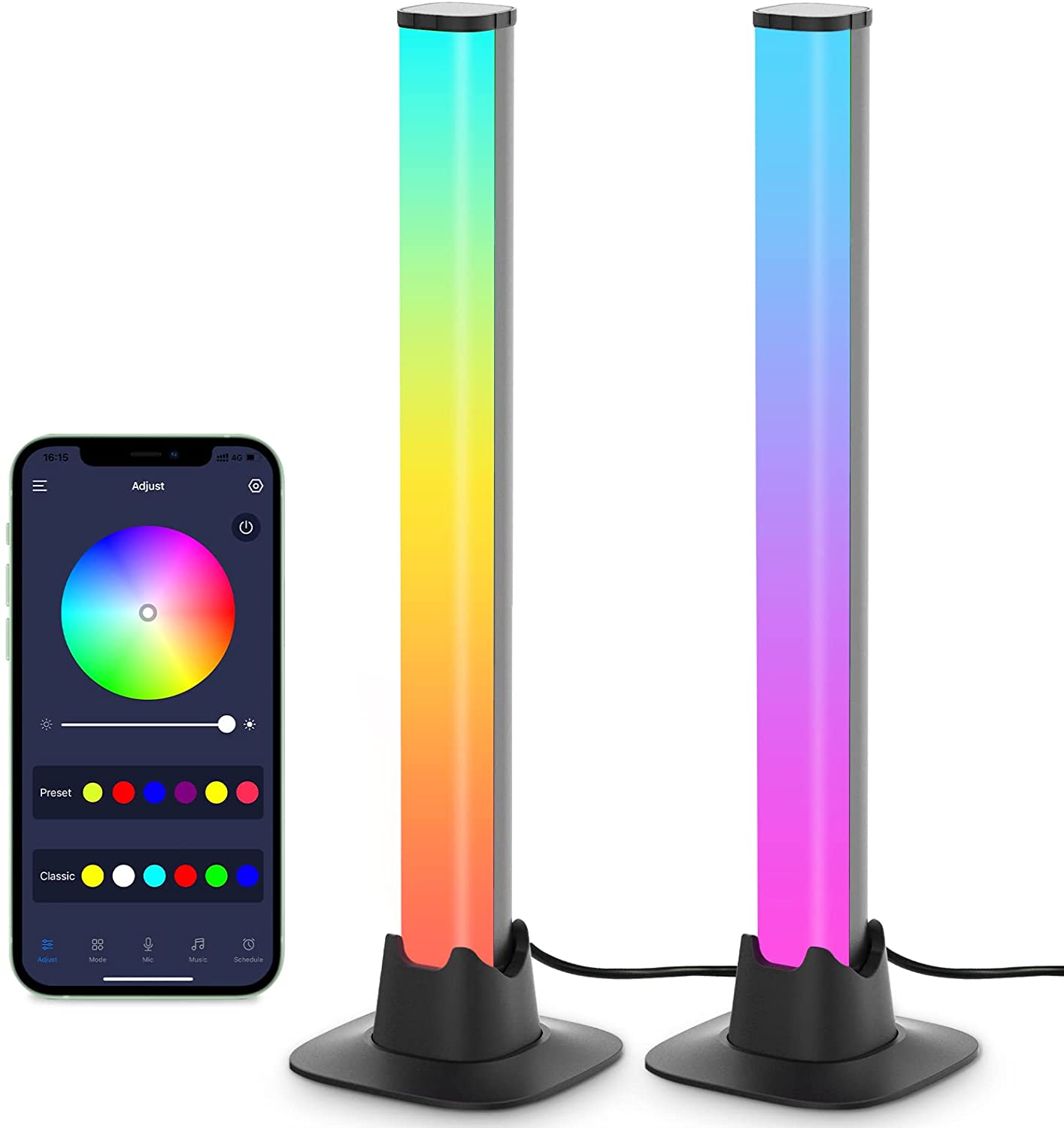 🌈✨️ Smart LED Light Bar – Modern Lighting for Every Space