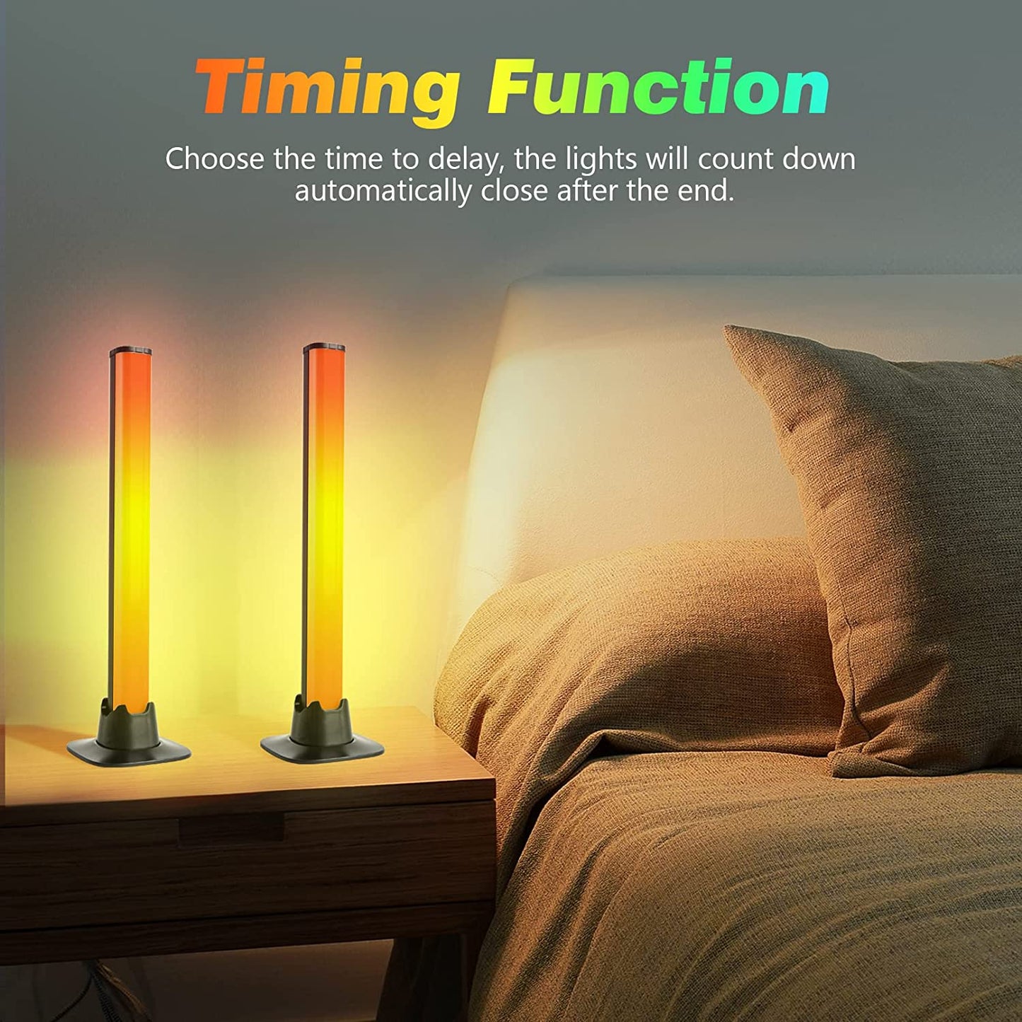 🌈✨️ Smart LED Light Bar – Modern Lighting for Every Space