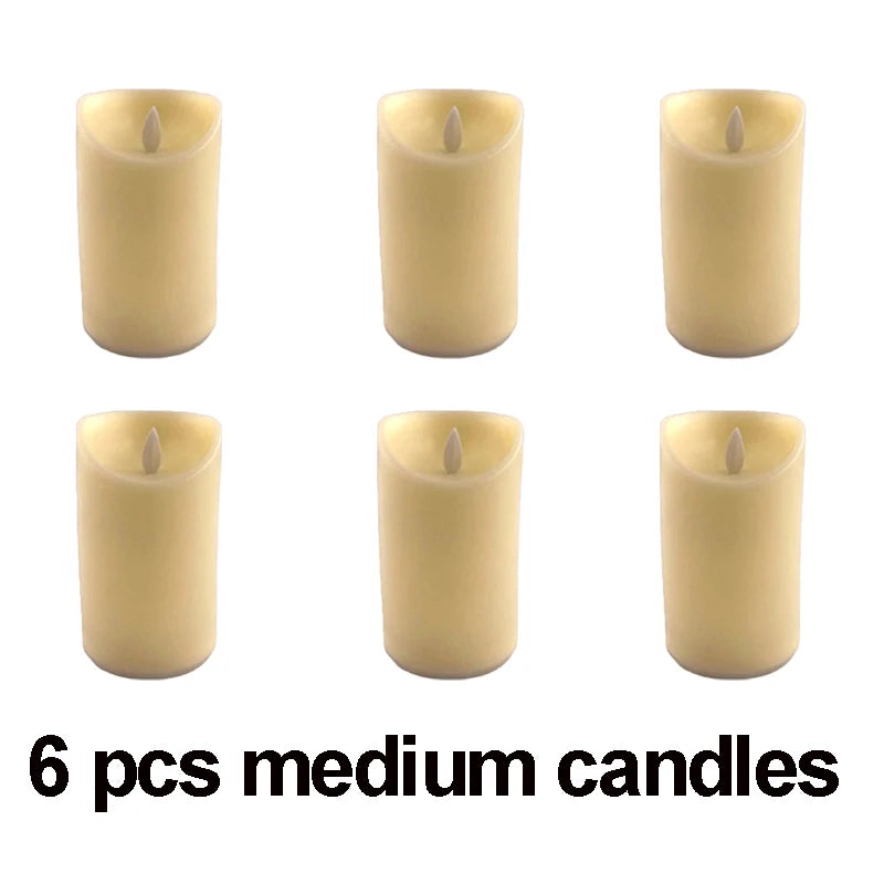 Beautiful battery tealight candles