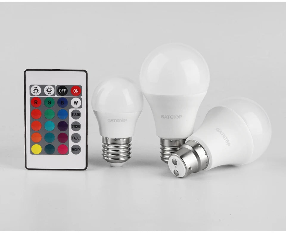 LED RGB Light Bulb