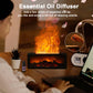🔥🌈⭐️ Air Humidifier & Essential Oil Diffuser
Transform your space with the perfect blend of relaxation and style. This Flame Aroma Humidifier not only adds soothing moisture to the air but also creates a warm, flame-like glow for a cozy atmosphere.