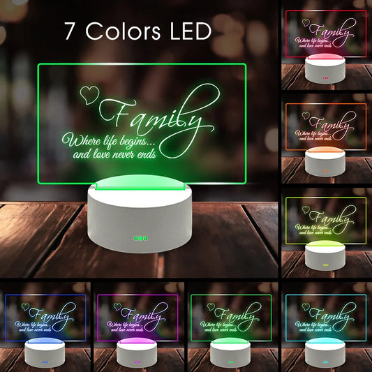 Light Up Note Board