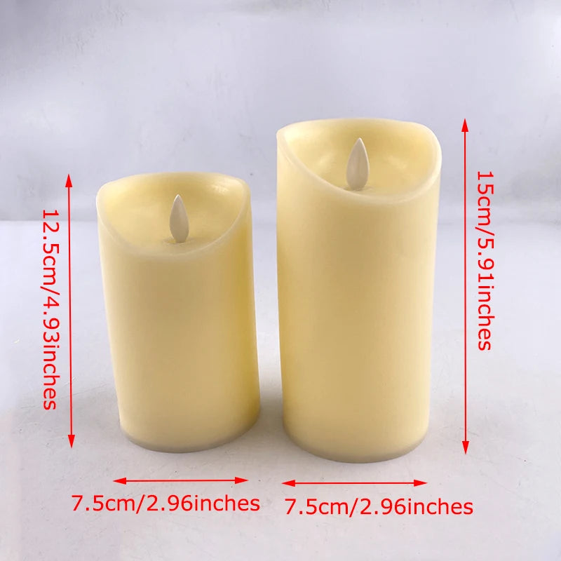 Beautiful battery tealight candles