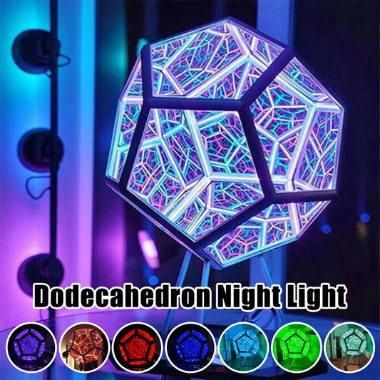 Infinite Dodecahedron Light