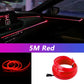 ✨️🌈5M Car Interior LED Strip Light – Flexible Neon EL Wire for DIY Auto Decoration & Party Vibes

Transform your ride into a glowing masterpiece