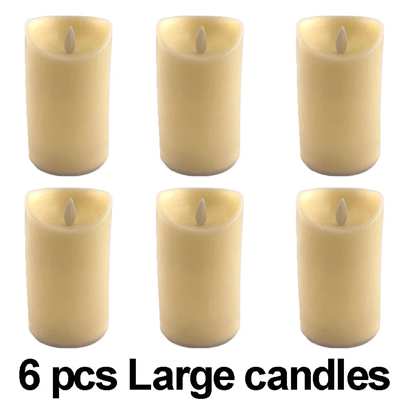 Beautiful battery tealight candles