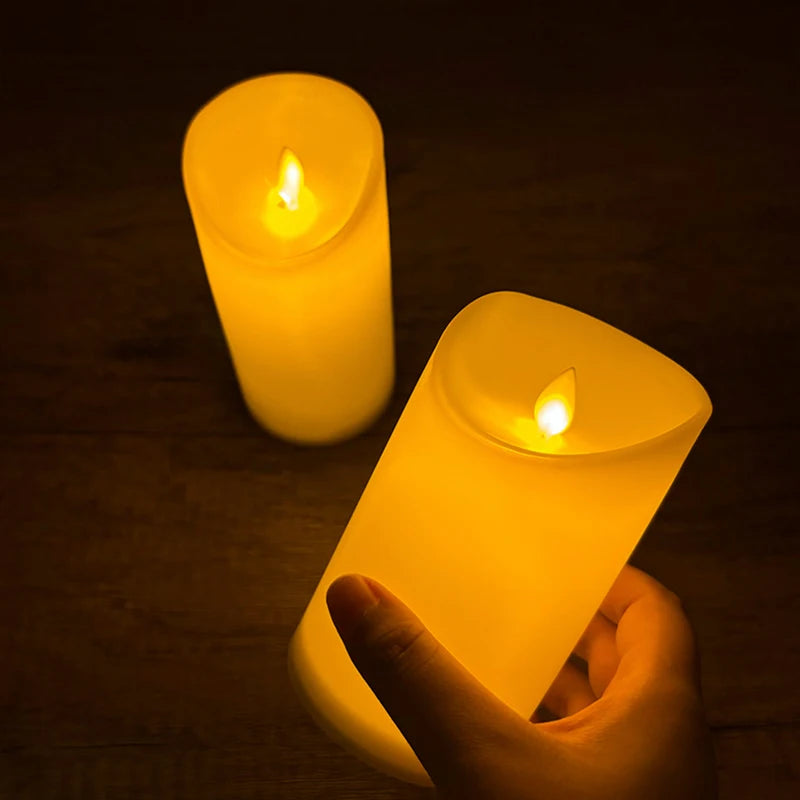Beautiful battery tealight candles