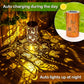 Butterfly Solar Lanterns Outdoor Waterproof Hanging Lights LED Metal Decorative for Garden Yard Patio Lawn Pathway Landscape