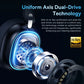 🎧 Baseus GH02 Gaming Wireless Headphone with Mic Over-Ear Headphones Bluetooth 5.3 40mm Driver 2.4G/Wireless/Cable R🔴G🟢B🔵 Headsets
