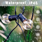 110V/220V Outdoor String Lights LED G40 Festoon Fairy Patio Garland Lamp Wedding Street Camping Garden Party Decoration Lights