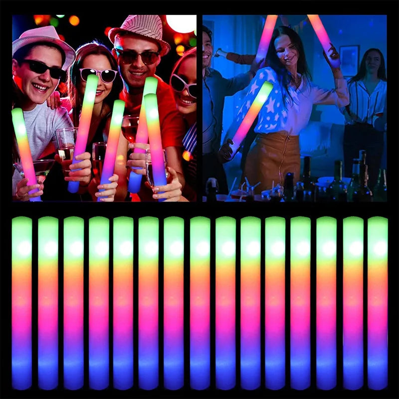LED Glow Foam Sticks