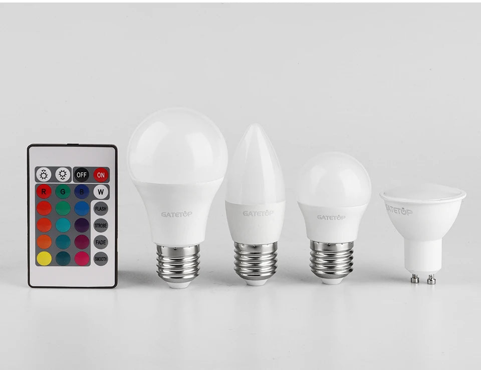 LED RGB Light Bulb