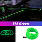 ✨️🌈5M Car Interior LED Strip Light – Flexible Neon EL Wire for DIY Auto Decoration & Party Vibes

Transform your ride into a glowing masterpiece