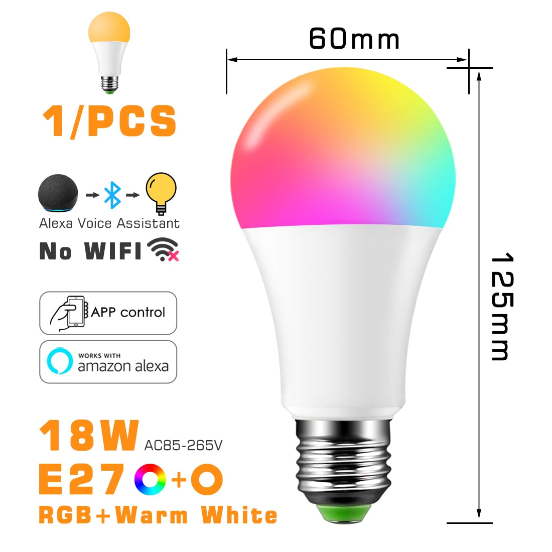 LED RGB Smart Light Bulb