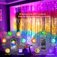 Smart Curtain String Lights