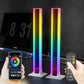 LED Light A Pair R🔴G🟢B🔵 Room Decor Abyss Lamp Bluetooth Ambient Night Light Desktop Mood Lighting for TV PC Gaming Backlight