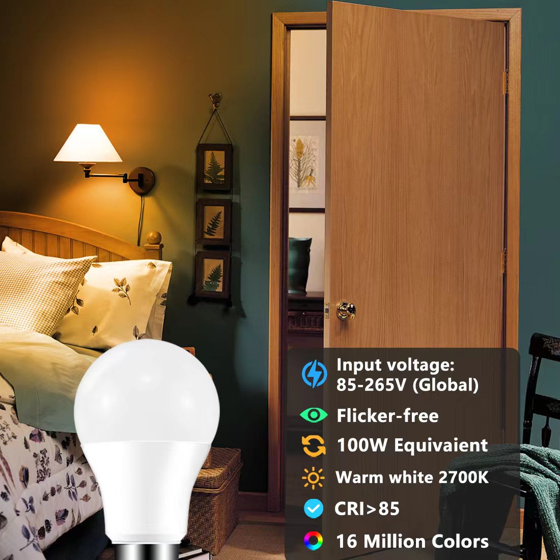 LED RGB Smart Light Bulb