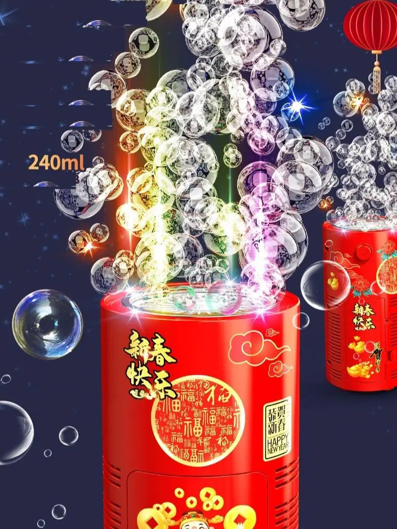 🫧 Ground bubble machine bubble blower. Fireworks display effects
