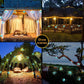Christmas Solar Morning Glory Led Lights Outdoor Waterproof Solar Fairy String Christmas Decoration for Gardens Home