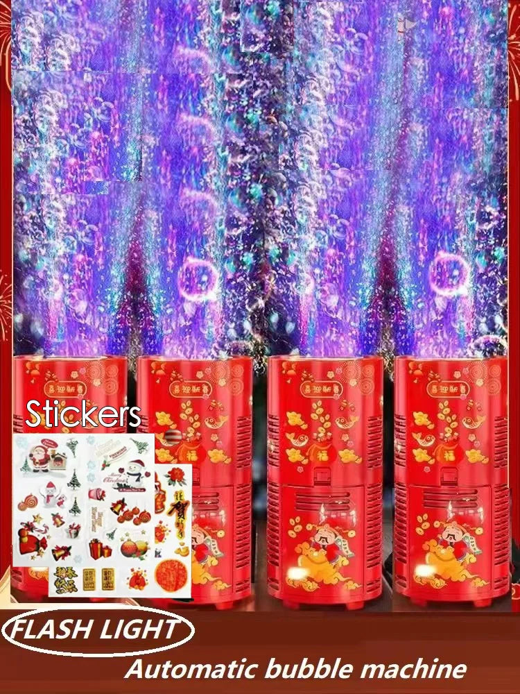 🫧 Ground bubble machine bubble blower. Fireworks display effects