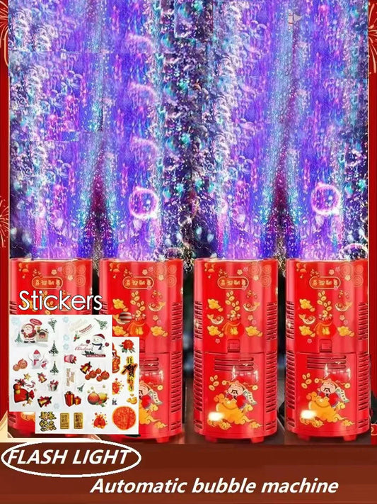 🫧 Ground bubble machine bubble blower. Fireworks display effects