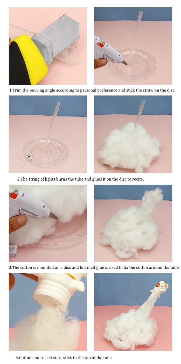 Astronaut LED Cloud Lamp 🚀☁️