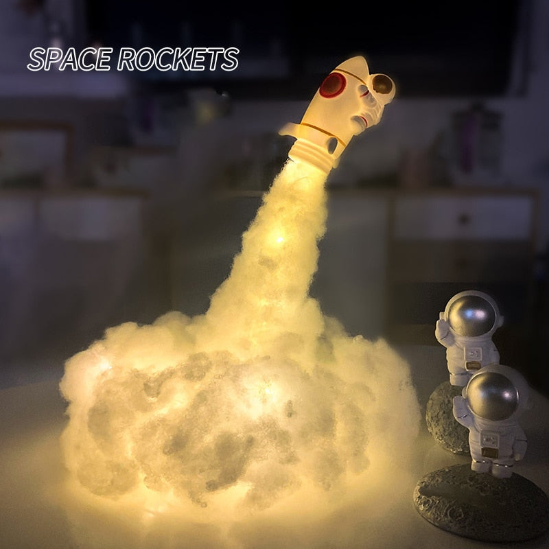 Astronaut LED Cloud Lamp 🚀☁️
