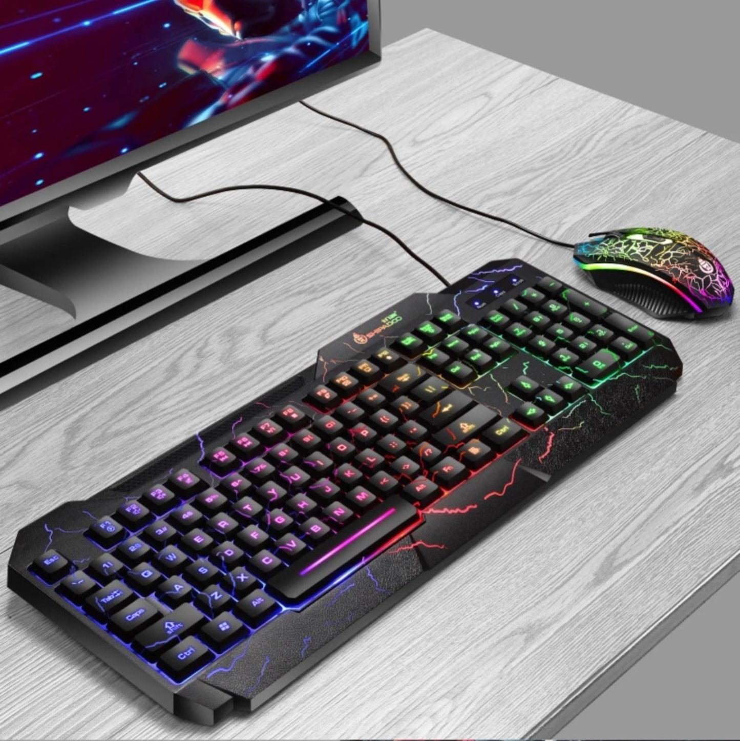 Keyboard and Mouse (Wired)
