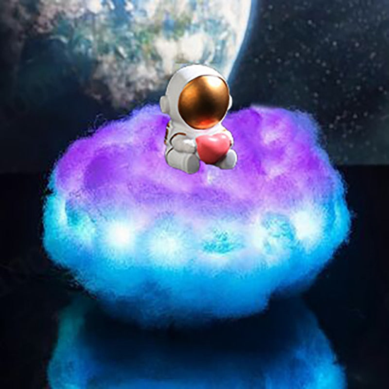 Astronaut LED Cloud Lamp 🚀☁️
